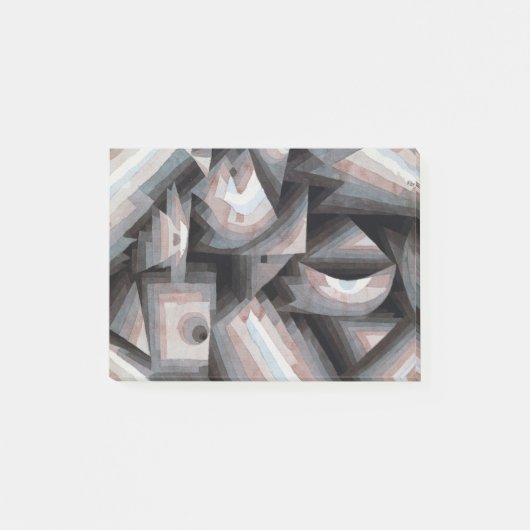 Kristalgradatie (1921) van paul klee post-it® notes (Voorkant)