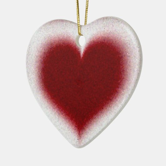 Kristalhart Keramisch Ornament (Links)