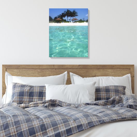 kristalhelder bahamas canvas (Insitu (Slaapkamer))