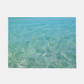 Kristalhelder blauw strandwater deurmat (Voorkant)