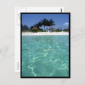 kristalheldere grens van bahamas briefkaart (Voorkant / Achterkant)