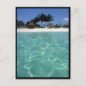 kristalheldere grens van bahamas briefkaart (Voorkant)