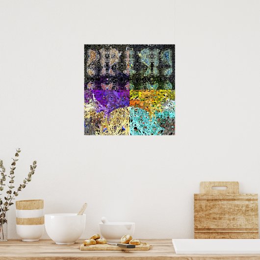 Kristalietgolven 8 poster (Keuken)