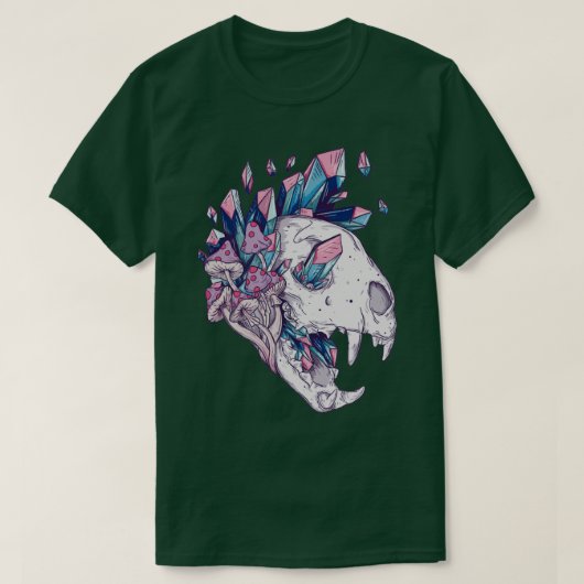 Kristalkatschedel T-shirt (Design voorkant)