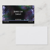 Kristalkleuren van Amethyst Visitekaartje (Voorkant / Achterkant)