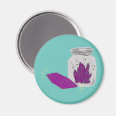 Kristalle crystals magneet (Voorkant / Achterkant)