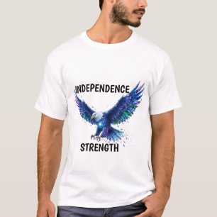 Kristallen Adelaar in Vlucht – Onafhankelijkheid & T-shirt