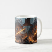 Kristallen bal Dragon Slayer – De Vuurgeboren Held Koffiemok (Voorkant rechts)