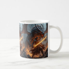 Kristallen bal Dragon Slayer – De Vuurgeboren Held Koffiemok