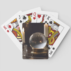 Kristallen Bal en Kaarsen 2 Pokerkaarten