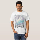 Kristallen berg Pegasus  T-shirt (Voorkant volledig)
