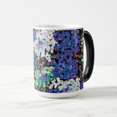 Kristallen bloemen magische mok (Voorkant rechts)