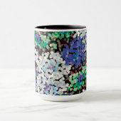 Kristallen bloemen mok (Midden)