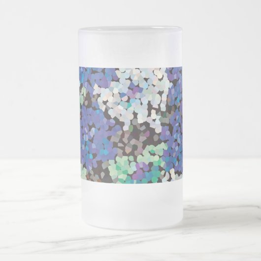 Kristallen bloesems matglas bierpul (Center)