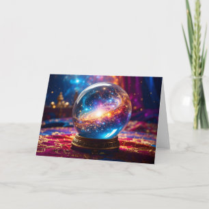 Kristallen Bol - Ik Zie Een Kosmische Gebeurtenis Kaart
