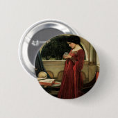 Kristallen Bol van John William Waterhouse Ronde Button 5,7 Cm (Voorkant /achterkant)