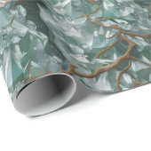 Kristallen Bomen met Stromende Wortels Inpakpapier (Rol Hoek)