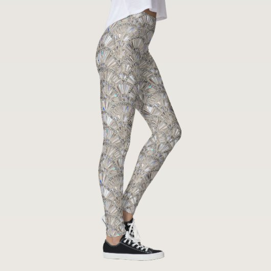 Kristallen Broek Leggings (Rechts)