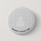 Kristallen Buttonnen | CSS-schakelaar en CTA-Desig Ronde Button 5,7 Cm (Voorkant)