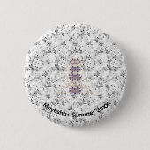 Kristallen Buttonnen | CSS-schakelaar en CTA-Desig Ronde Button 5,7 Cm (Voorkant)