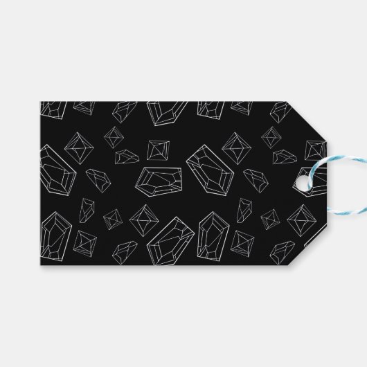 Kristallen Cadeaulabel (Voorkant (Horizontaal))