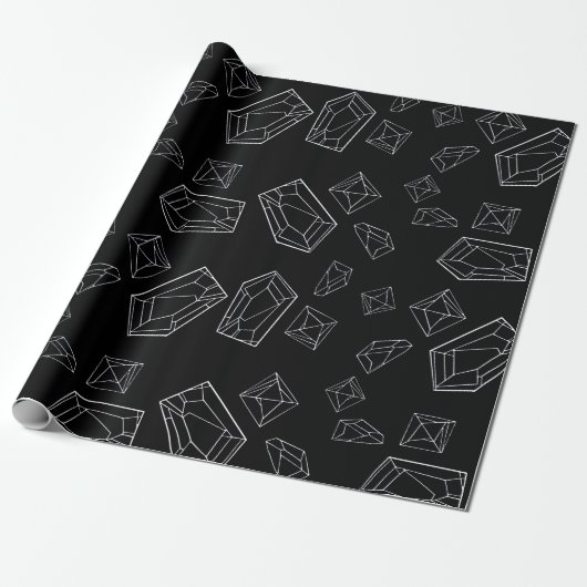 Kristallen Cadeaupapier (Uitgerold)