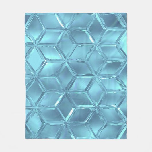 Kristallen diamanten fleece deken (Voorkant)