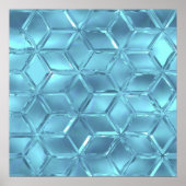 Kristallen diamanten poster (Voorkant)