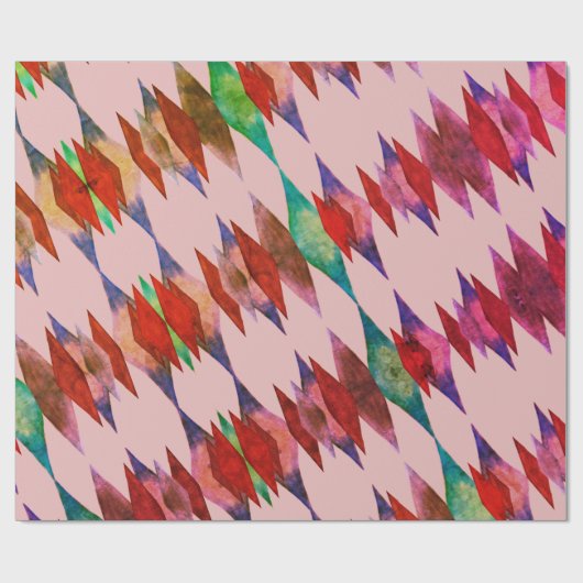 Kristallen die papier verpakken (Vlak)