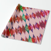 Kristallen die papier verpakken (Uitgerold)