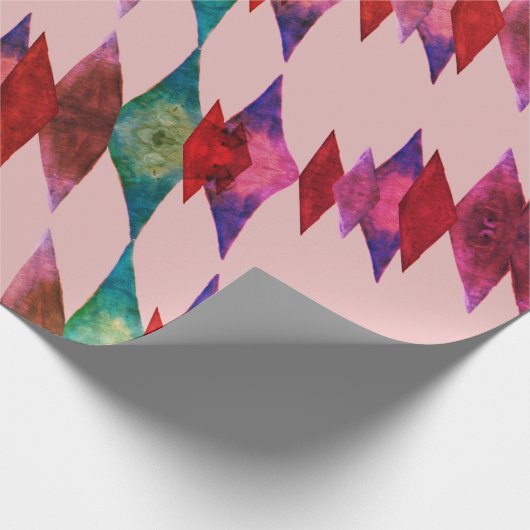 Kristallen die papier verpakken (Hoek)