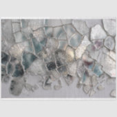 Kristallen Dragonschaal Glas Decoupage Ontwerp Tissuepapier (Voorkant)
