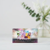 Kristallen en Edelstenen Energiestroom Visitekaartje (Staand voorkant)