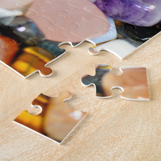 Kristallen en Pareltjes Puzzle - Kristalwind Legpuzzel (Zijkant)