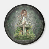 Kristallen Fee ~ Magische Fluit Magneet (Voorkant)