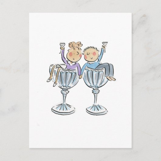 Kristallen Jubileum Briefkaart (Voorkant)