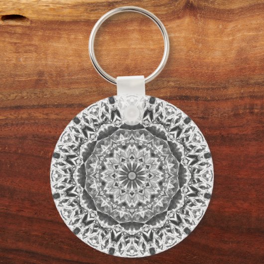 Kristallen Kaleidoscoop 03 Sleutelhanger (Voorkant)