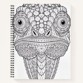 Kristallen Kameleon Geometrische Kunst | Kristalle Notitieboek