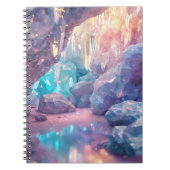 Kristallen kwarts grot notitieboek (Voorkant)
