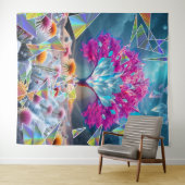 Kristallen Lichtboom Wandkleed (In Situ (horizontaal))