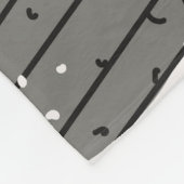 Kristallen, Maan, Sterren, Overlappend Ontwerp. Fleece Deken (Hoek)