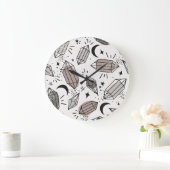 Kristallen, Maan, Sterren, Overlappend Ontwerp. Grote Klok (Huis)