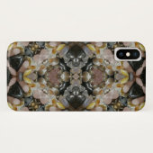 Kristallen Mandala Fractal Case-Mate iPhone Case (Achterkant (horizontaal))