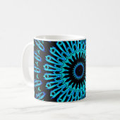 Kristallen Mandala Spiegel 2 Koffiemok (Voorkant links)