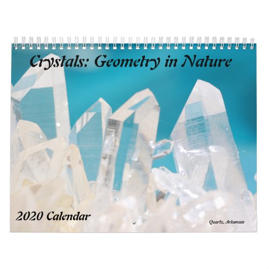Kristallen:Meetkunde in Natuur Kalender (Hoes)