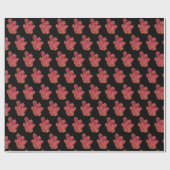 Kristallen Patroon Wrapping Papier (Vlak)