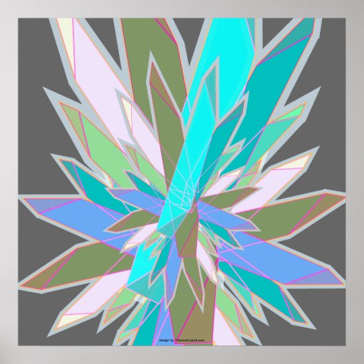 kristallen poster (Voorkant)