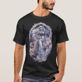 Kristallen Punk Sneeuwluipaard T-shirt
