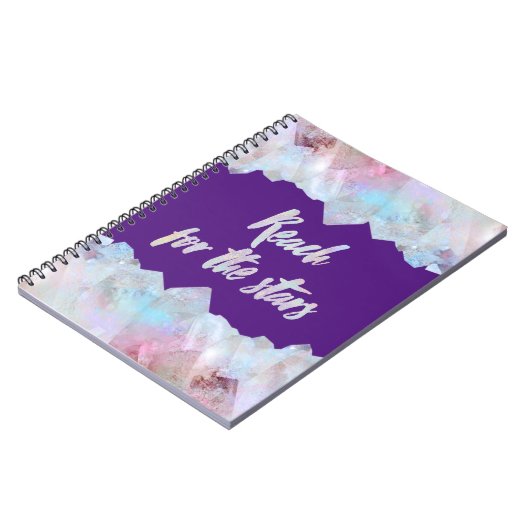 Kristallen, Reach voor de sterren Notitieboek (Linkerzijde)