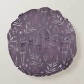 Kristallen Rond Kussen (Achterkant)